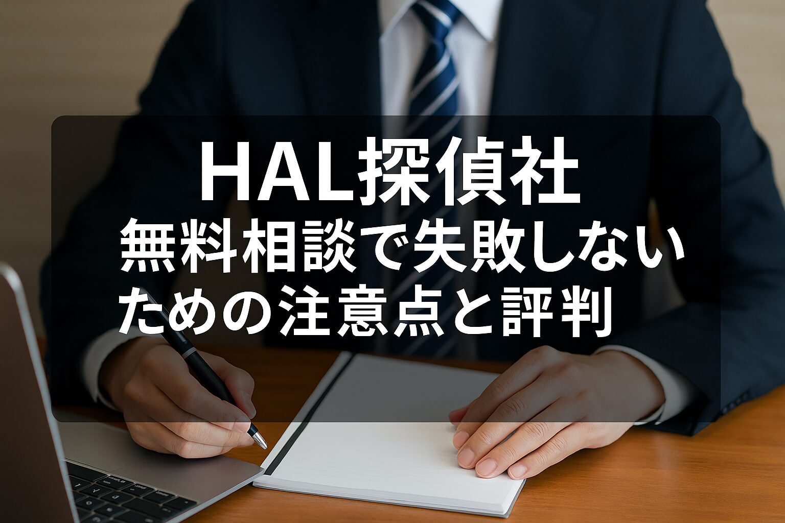 HAL探偵社 無料相談で失敗しないための注意点と口コミ・評判